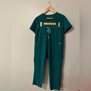 Figs Green Women's Scrub set